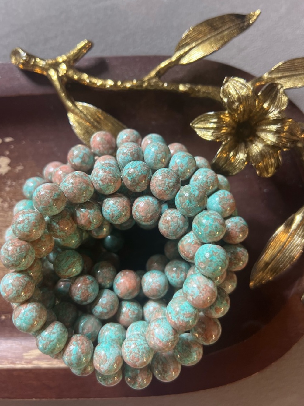 Peruvian Turquoise Beaded Bracelet